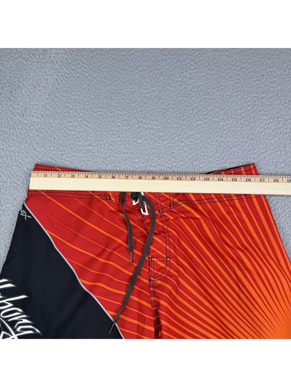 Billabong Andy Irons Platinum Quad Stretch Board Shorts Swim Trunk Rising Sun 34 - Picture 6 of 15